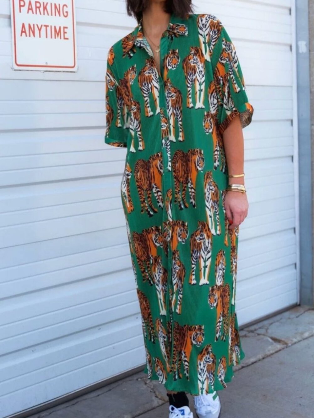 NWT DRESSED IN LALA So Far So Good Oversized Dress